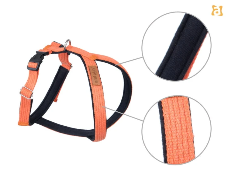 Szelki Grand Soft Cotton L Pomarańczowy