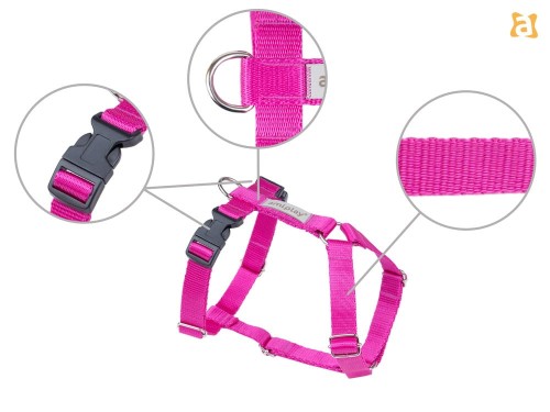 Szelki Guard Samba L Różowy