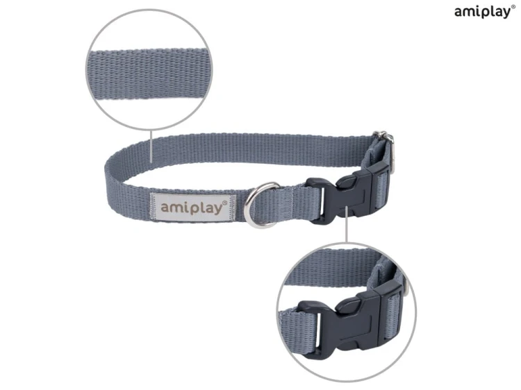 Obroża Samba XL Szary