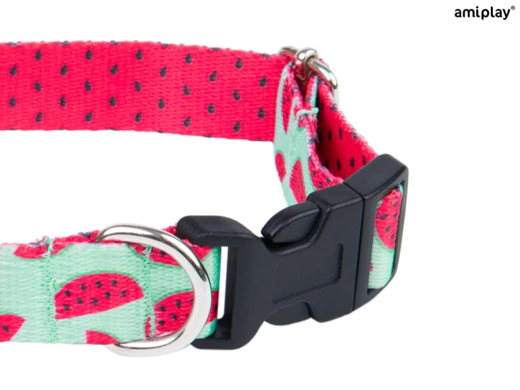 Obroża regulowana Be Happy S Watermelon