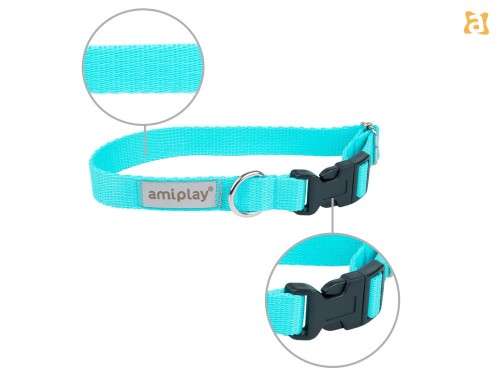 Obroża Samba XS Turkusowy