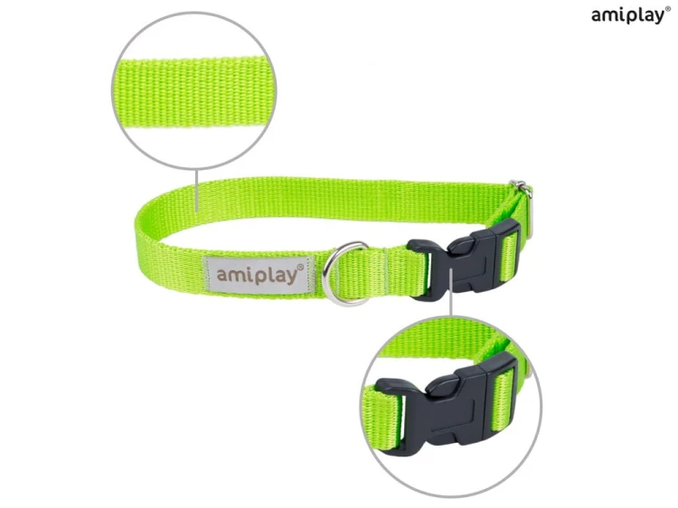 Obroża Samba L Zielony