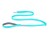 Smycz Easy Fix Samba L 1,6-3m Turkus
