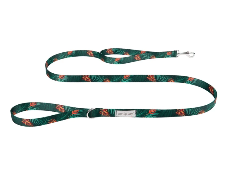 Smycz Be Happy L 150cm Jungle