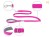 Smycz Easy Fix Samba L 1,6-3m Różowy