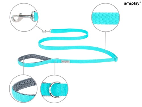 Smycz Easy Fix Samba S 1,6-3m Turkus