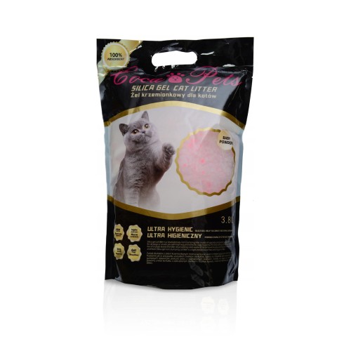 Coca Pets Żel silikonowy dla kota różowy 3,8l / 1,5kg