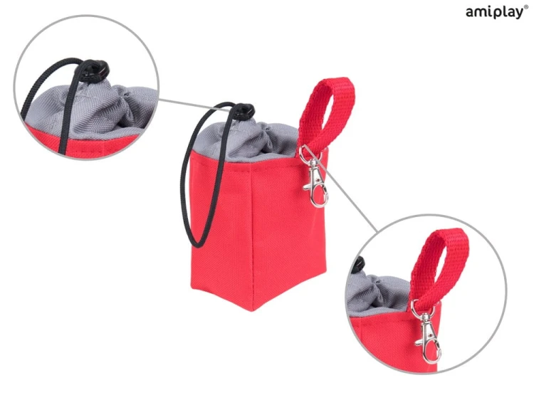 Torebka na przysmaki Samba Czerwony