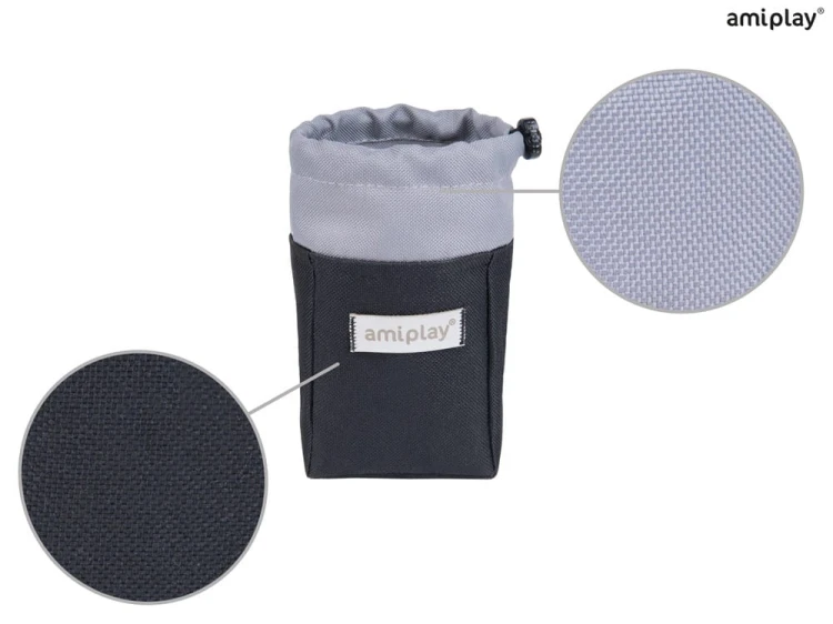 Torebka na przysmaki Samba Czarny