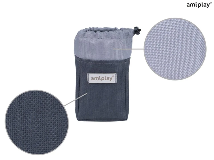 Torebka na przysmaki Samba Szary