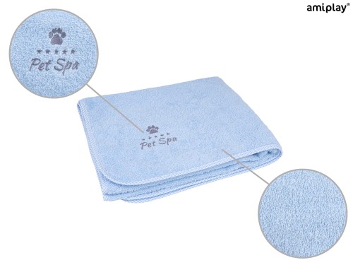 Ręcznik kąpielowy spa S Niebieski