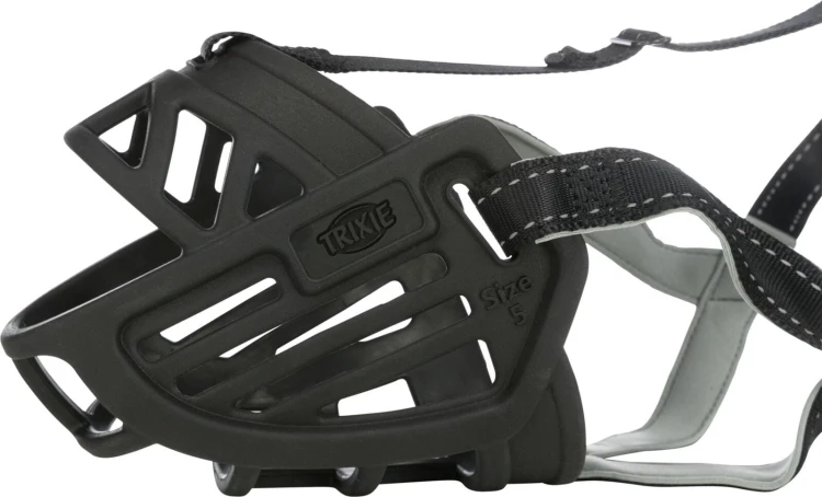 Kaganiec Muzzle Flex, silikonowy, M, czarny