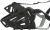 Kaganiec Muzzle Flex, silikonowy, M–L, czarny