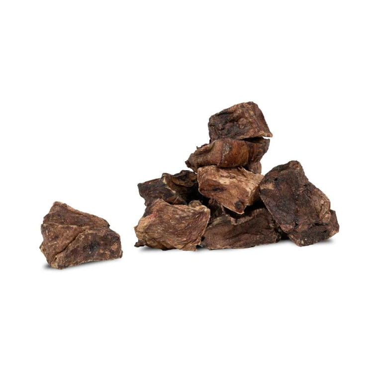 Puzzo Snack, przysmak dla psa, płucka wołowe, kostki, około 3-4cm, 150g