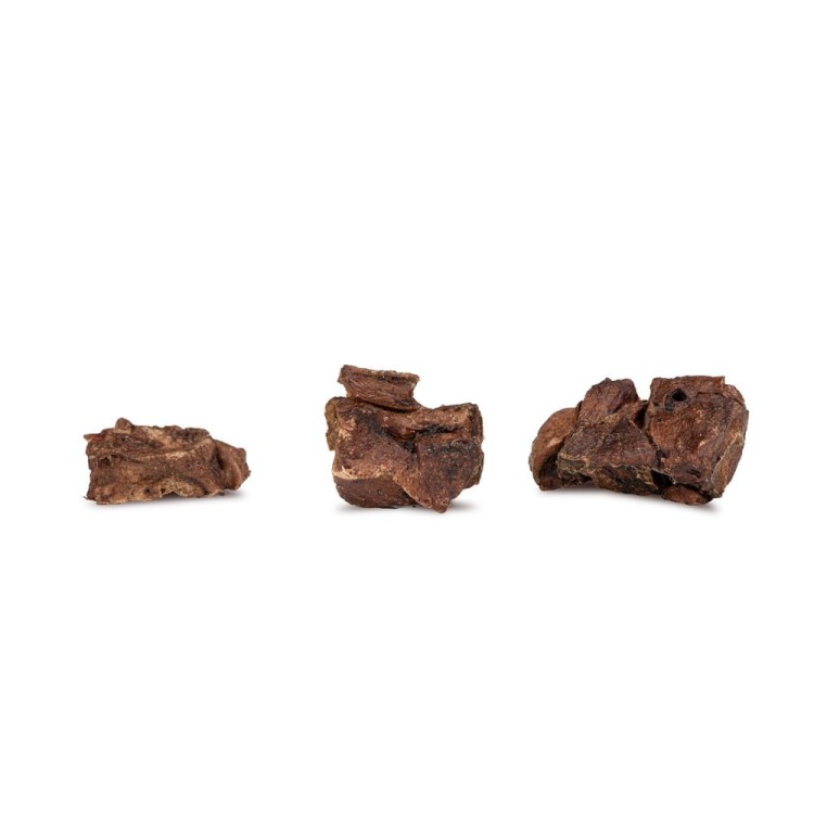 Puzzo Snack, przysmak dla psa, płucka jagnięce, kostki, około 3-4cm, 150g