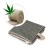 Mata podróżna / na kanapę NAP (HEMP) z naturalnym wypełnieniem konopnym Forest