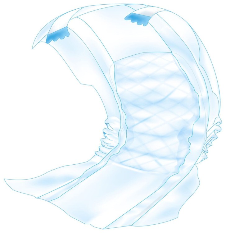 Pieluchy dla psów , S–M: 30–46 cm, 12 szt/opak