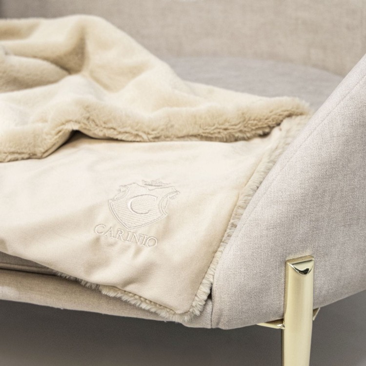 Kocyk / Otulacz dla zwierząt LOOUISE (S) Biscuit