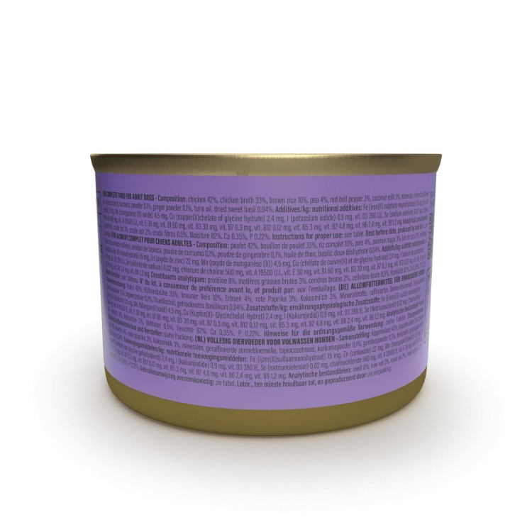 Taste the world, karma mokra, dla psów, Tajski kurczak w mleczku kokosowym, 150 g, puszka