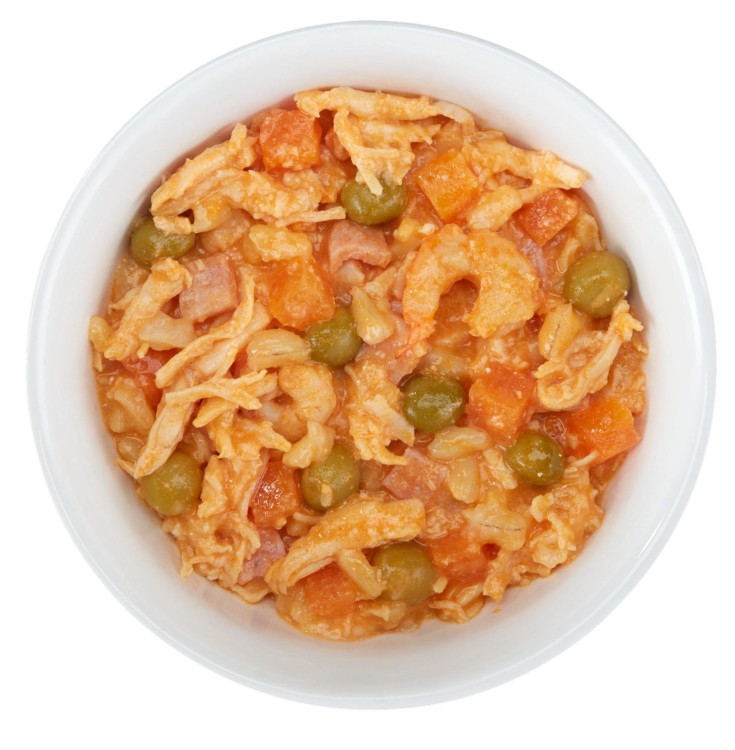 Taste the world, karma mokra, dla psów, kurczak z paella, 150 g, puszka