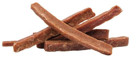 Pausesnack przysmak dla psa, paski z królika 500g