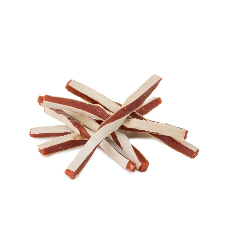 Pausesnack przysmak dla psa, zakręcone kanapki z jagnięciną i dorszem, 500 g