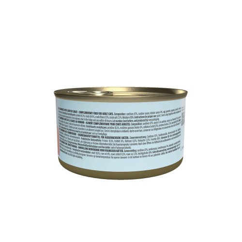 Cat Can Grill, karma mokra, dla kota, pasta z sardynek w sosie z homara, 70g, puszka