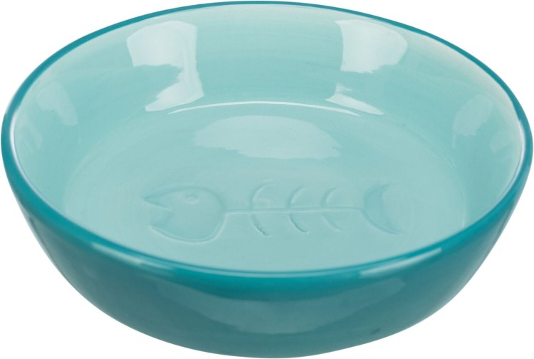 MISKA CERAMICZNA DLA KOTA 200ml/13cm KOLOROWA