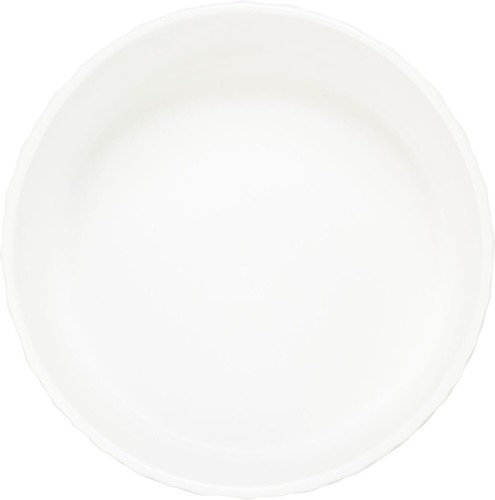 Miska ceramiczna, dla psa/kota, biała, 0.4 l/? 13 cm