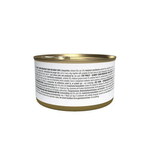 Complements, karma mokra, dla kotów, kurczak w galarecie, 70 g, puszka