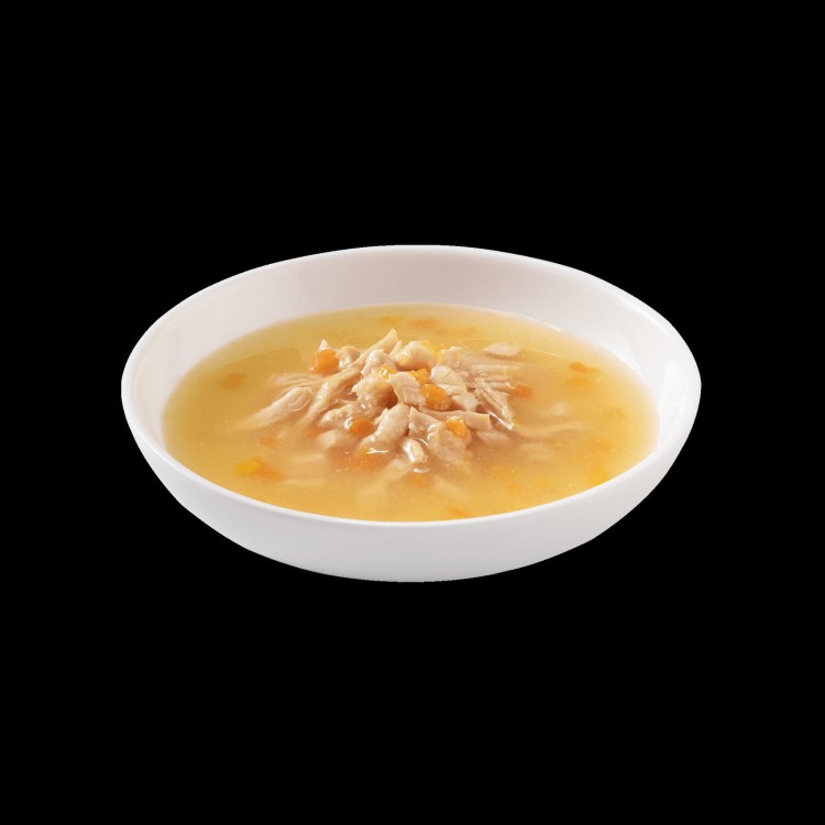 Soup, karma mokra, dla kotów, zupa kurczak z dynią, 40 g, saszetka