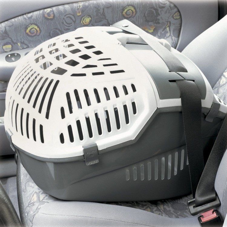 Transporter dla psów i kotów TRAVEL, brąz/beż, 57,5x39,5x40,5cm