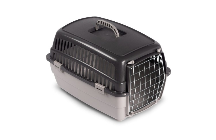 Transporter dla psów i kotów  WEEKEND L, grafitowy, 60x42x40cm