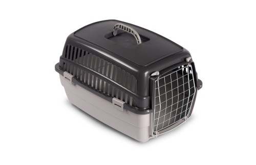 Transporter dla psów i kotów WEEKEND S, grafitowy, 48x32x31cm