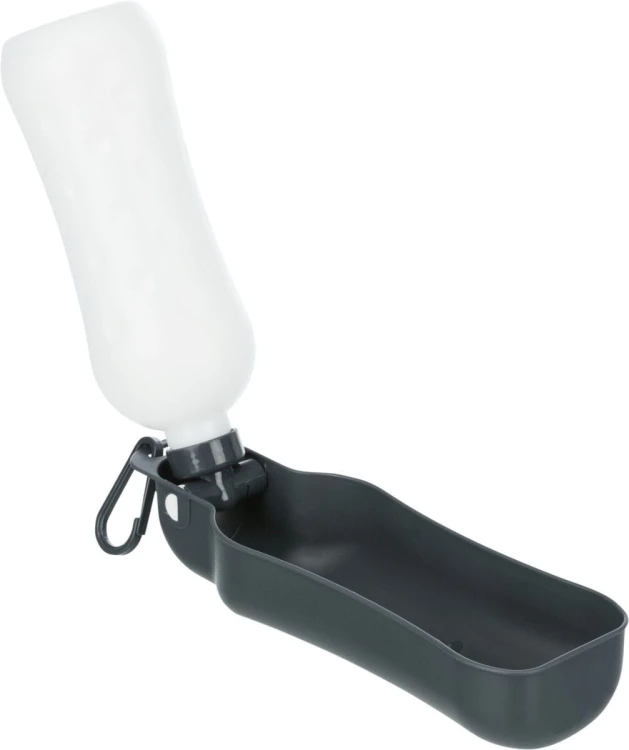 BUTELKA Z MISKĄ 500ml PLASTIKOWA