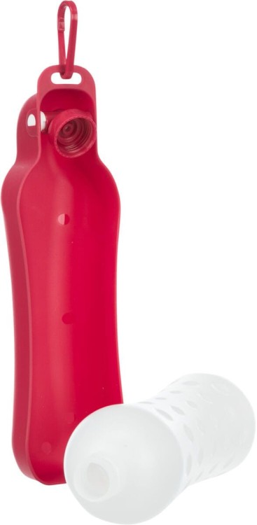 BUTELKA Z MISKĄ 700ml PLASTIKOWA