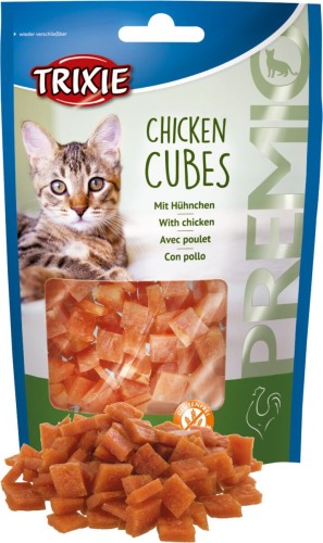 SNACKI "PREMIO CUBES", KURCZAK 50g