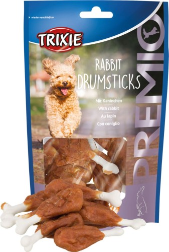 Przysmaki PREMIO Rabbit Drumsticks, królik,100g