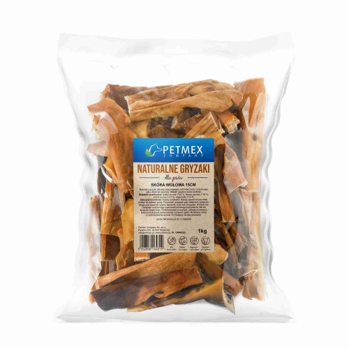 Skóra wołowa 15cm 1000g