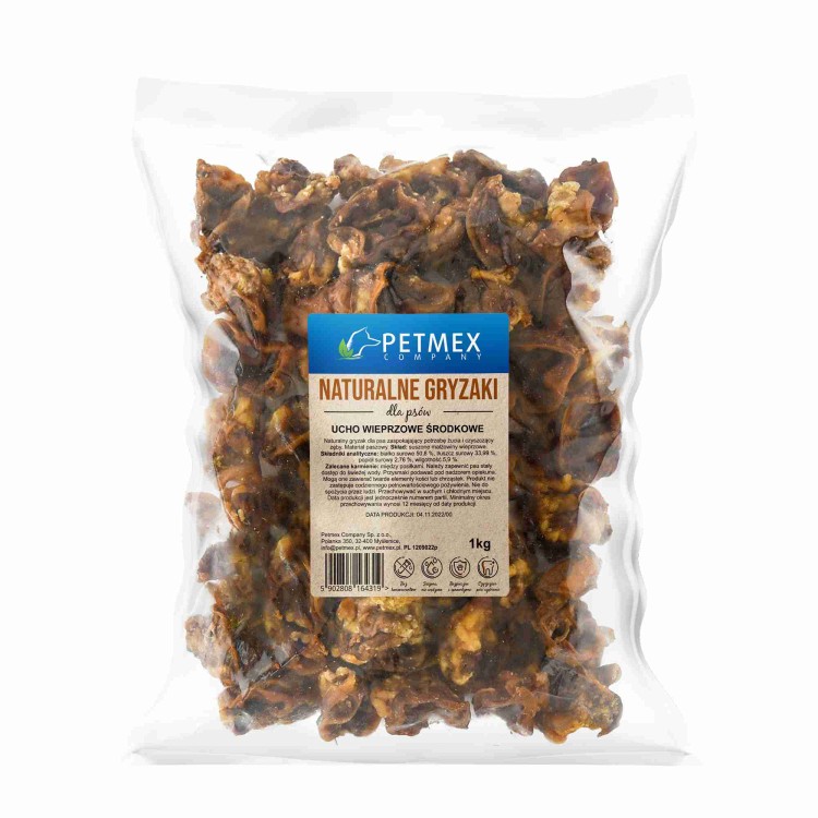 Ucho wieprzowe środkowe 1000g