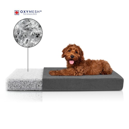 Materac ortopedyczny dla Psa OTOMAN XL Charcoal