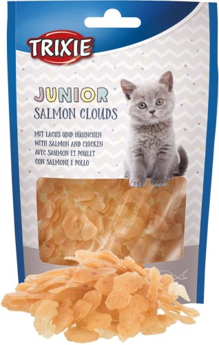 Przysmak Junior Salmon Clouds z łososiem, 40 g