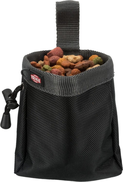 TORBA NA KARMĘ 10x14cm BRĄZOWO-CZARNA-BEŻ