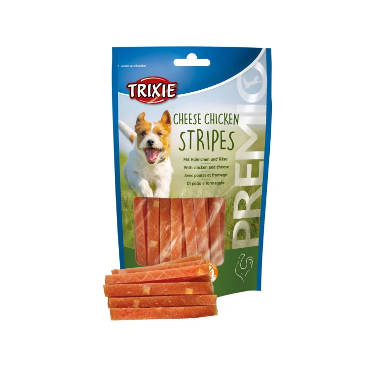 SNAKI Premio Paski serowe z kurczaka, 100G