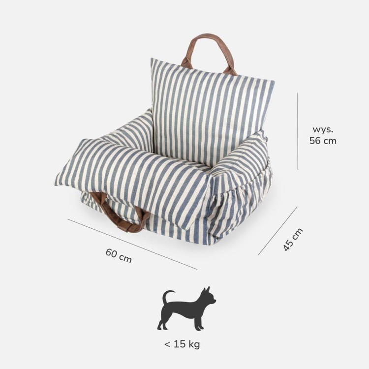 VOYAGER 3w1 marine - Legowisko, transporter, fotelik samochodowy dla zwierząt