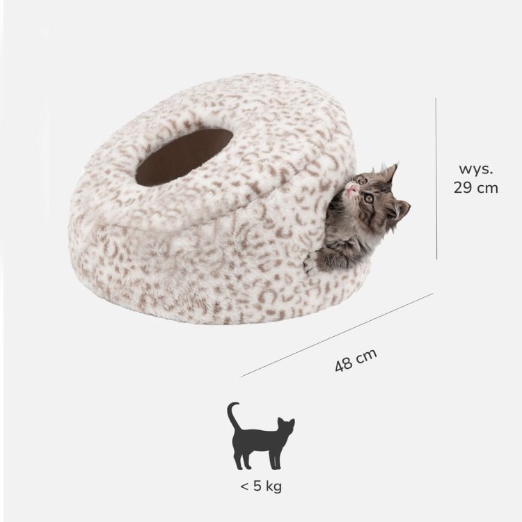 CAVE panther -domek dla kota z dwoma wejściami