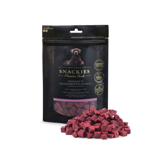 Premium Snacks Przysmak dla psa - Kostki z bawołu wodnego 170 g