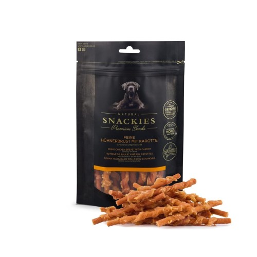Premium Snacks Przysmak dla psa - Pierś z kurczaka z marchewką 170 g