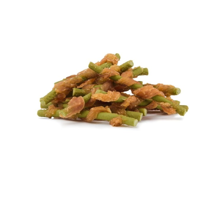 Premium Snacks Przysmak dla psa - Pierś z kurczaka ze szpinakiem 170 g