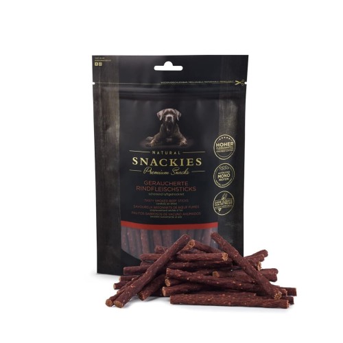 Premium Snacks Przysmak dla psa - Wędzone paluszki wołowe 170 g